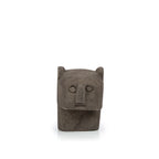 Sculpture décorative en pierre grise - 9x6 cm