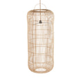 Suspension XL en rotin naturel fabriquée à la main – 50 cm