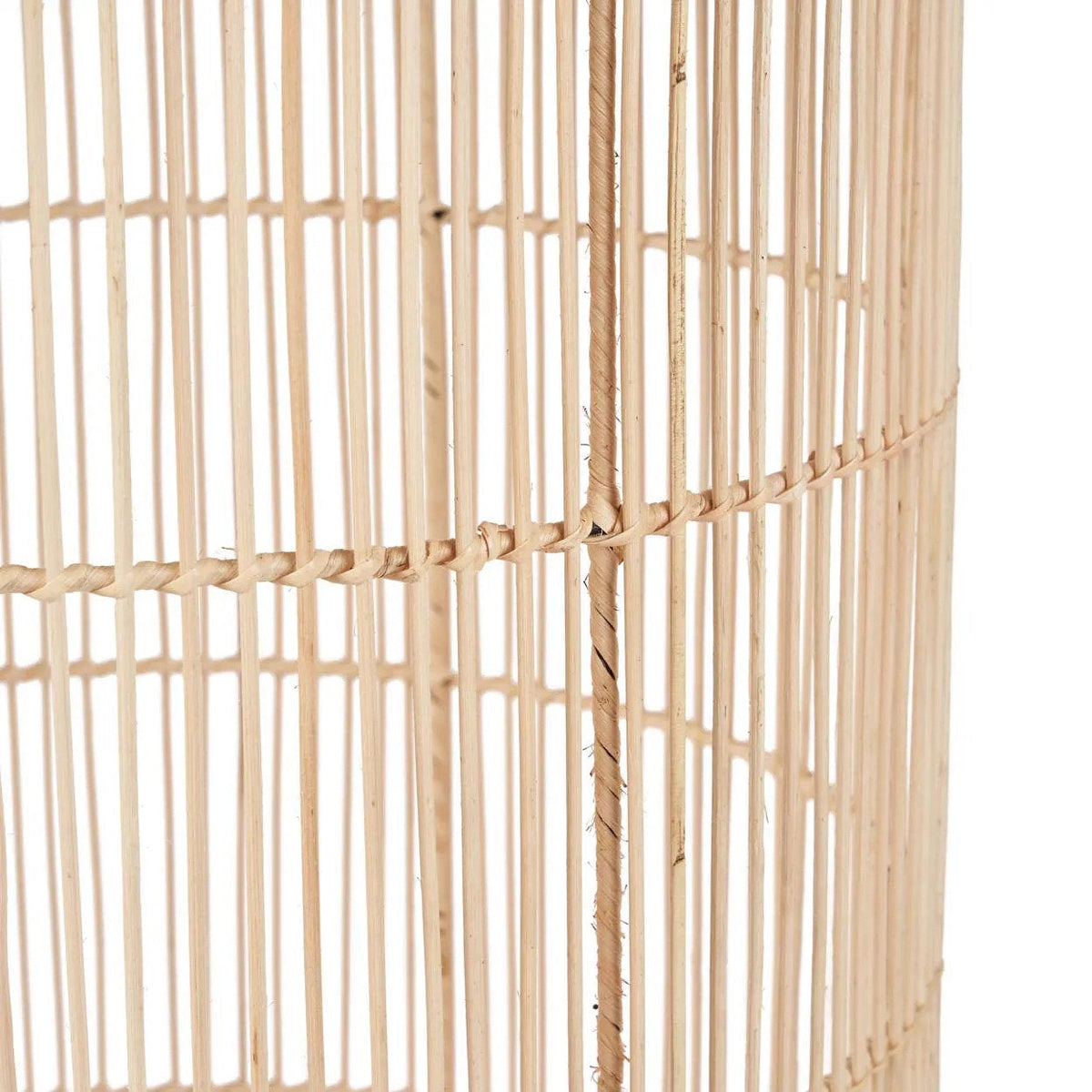 Suspension XL en rotin naturel fabriquée à la main – 50 cm