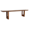 Banc en bois de manguier brun angles arrondis salle à manger – 180 cm