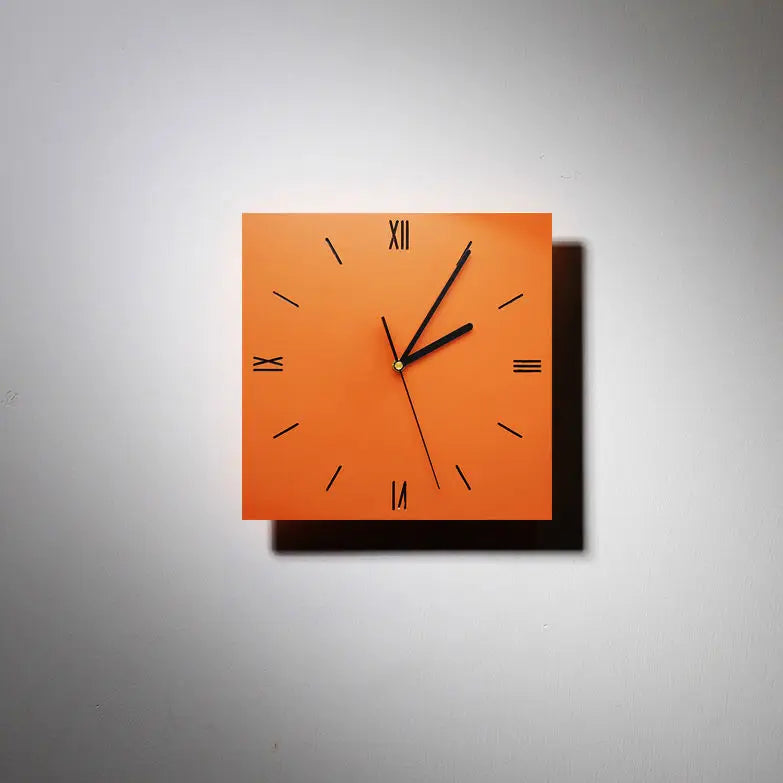 Horloge carré design variante 3