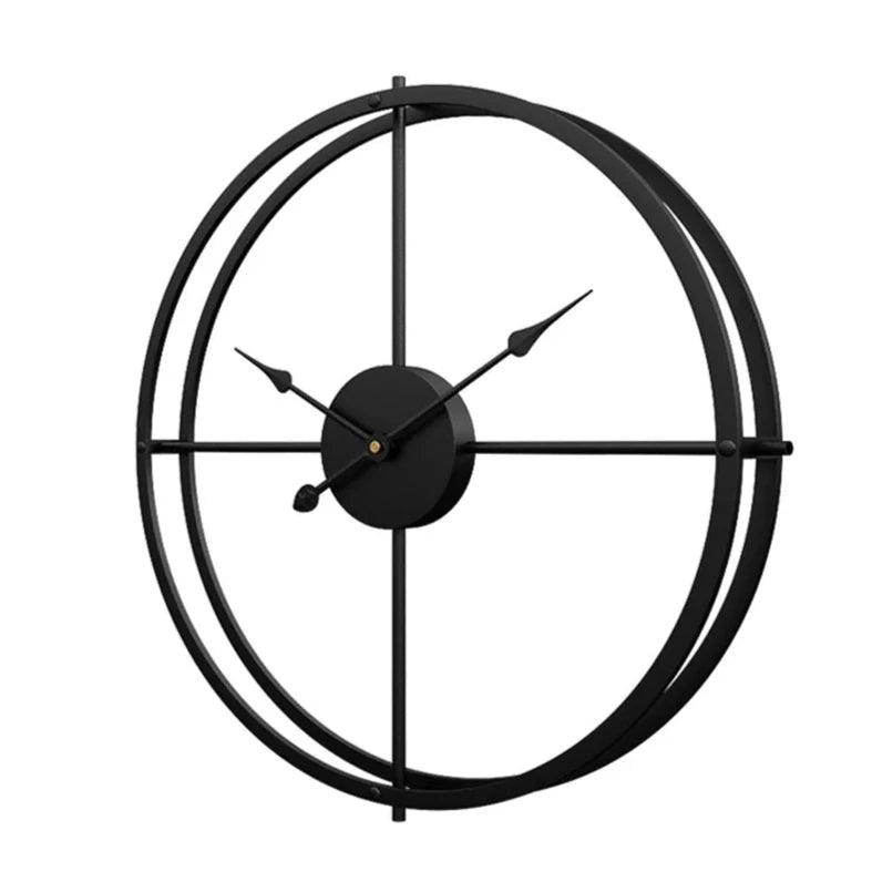 Horloge murale design dorée variante 2