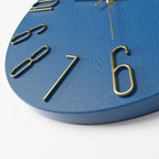 Horloge murale design moderne gros plan 2