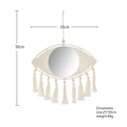 Miroir macramé œil 1 dimensions