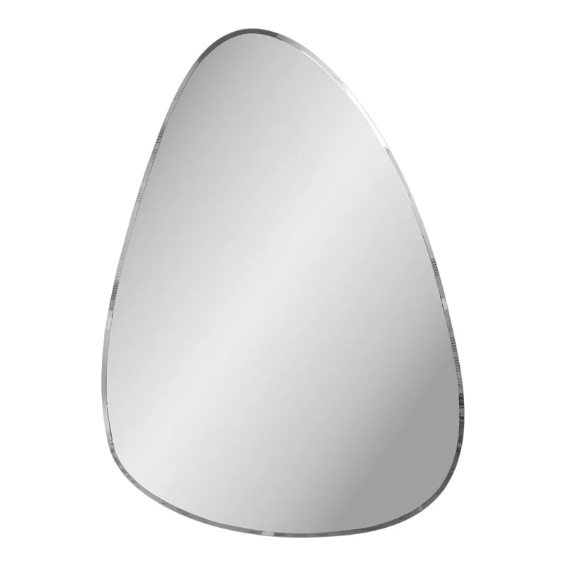 Miroir mural en verre forme organique sans cadre – 70x100 cm