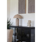 Toile en relief sable 50x70 cm